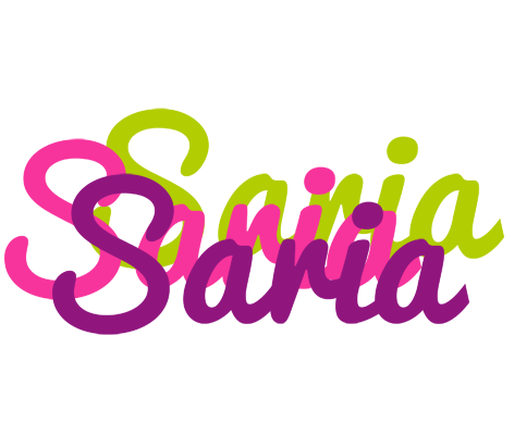 Saria flowers logo