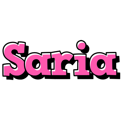 Saria girlish logo