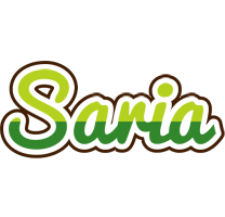 Saria golfing logo