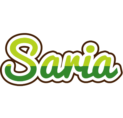 Saria golfing logo