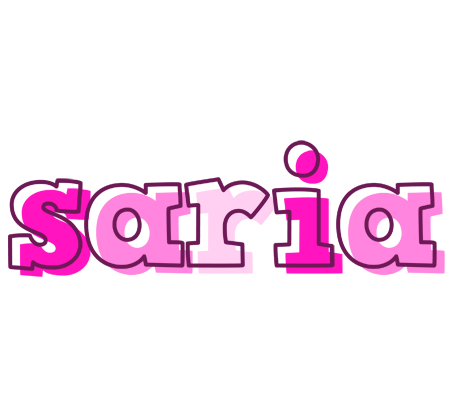 Saria hello logo