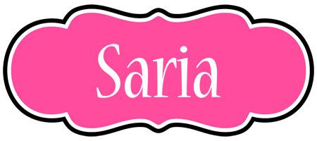 Saria invitation logo