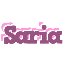 Saria relaxing logo