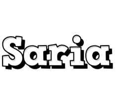 Saria snowing logo