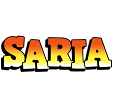 Saria sunset logo