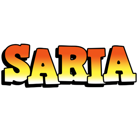 Saria sunset logo
