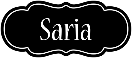 Saria welcome logo