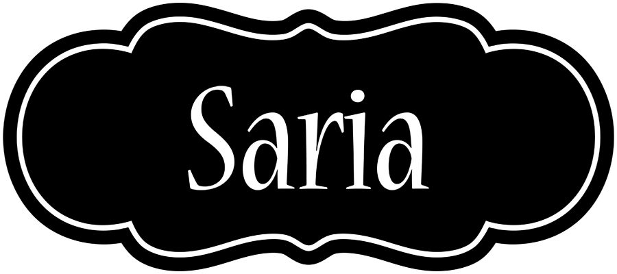 Saria welcome logo