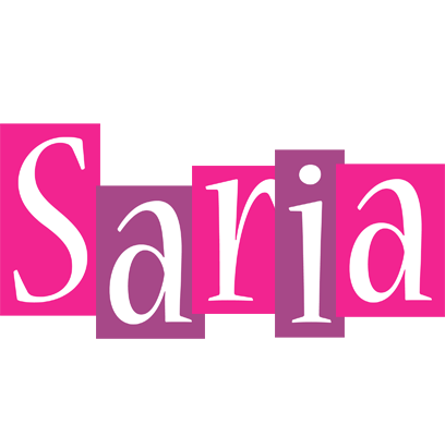 Saria whine logo