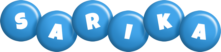 Sarika candy-blue logo