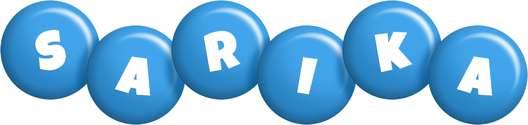 Sarika candy-blue logo