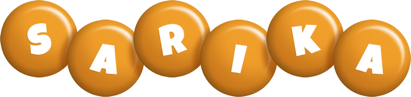 Sarika candy-orange logo