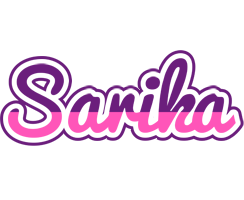Sarika cheerful logo