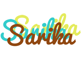 Sarika cupcake logo