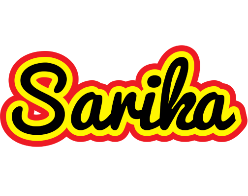 Sarika flaming logo