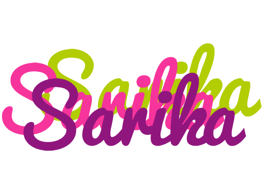 Sarika flowers logo