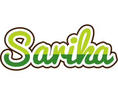 Sarika golfing logo