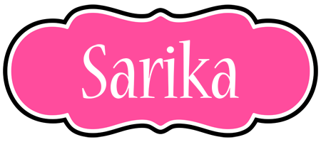 Sarika invitation logo