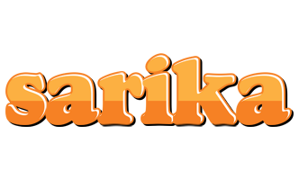 Sarika orange logo