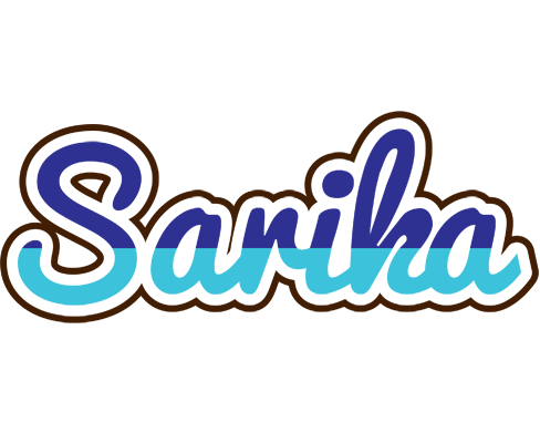 Sarika raining logo