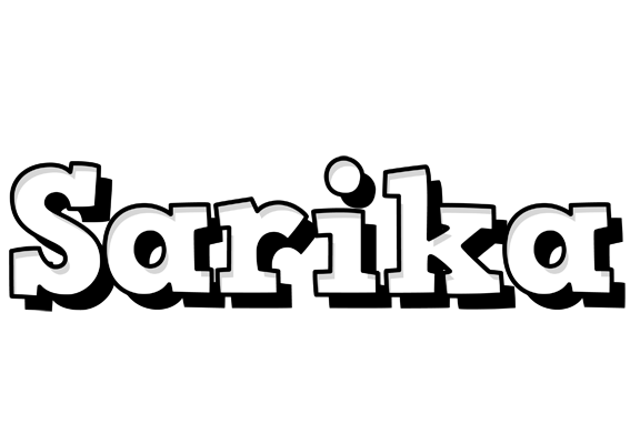 Sarika snowing logo