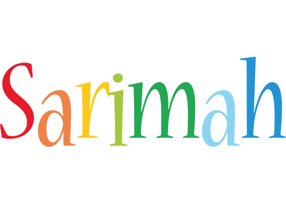 Sarimah birthday logo