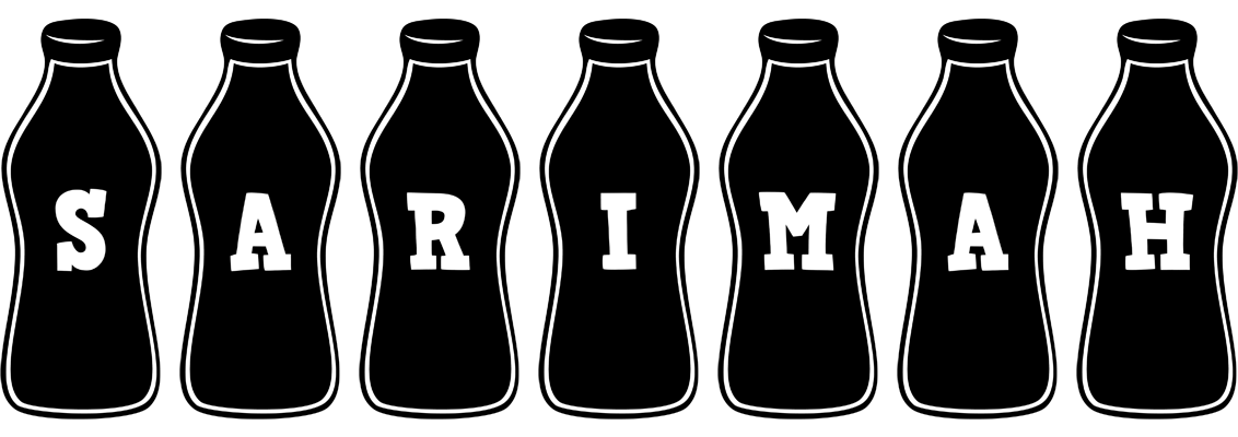 Sarimah bottle logo