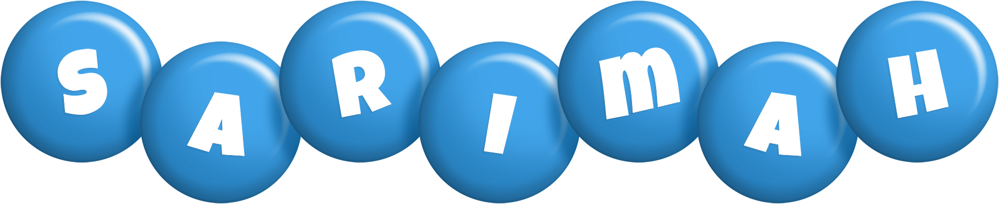 Sarimah candy-blue logo