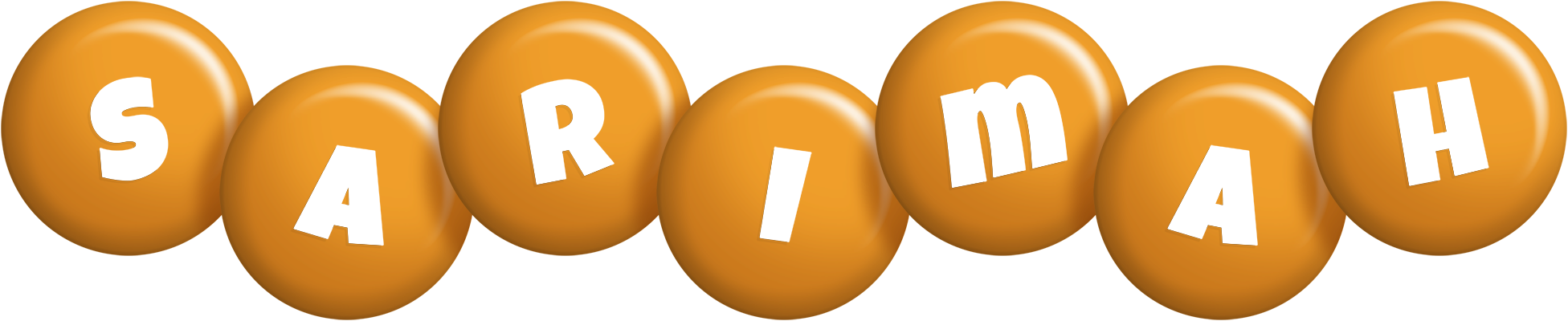Sarimah candy-orange logo