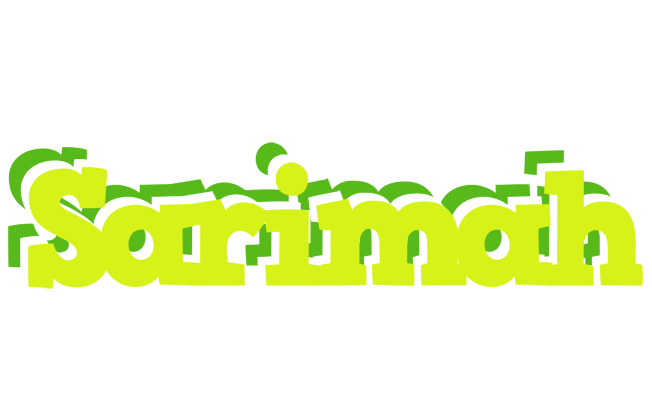 Sarimah citrus logo
