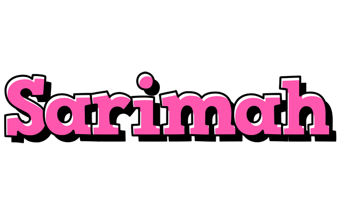 Sarimah girlish logo
