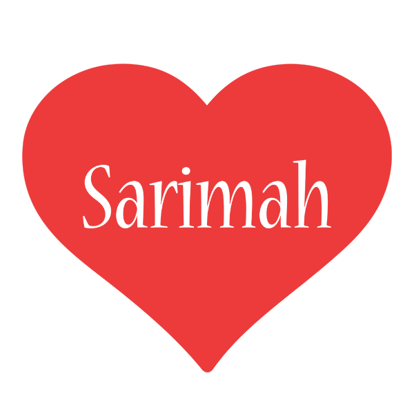 Sarimah love logo