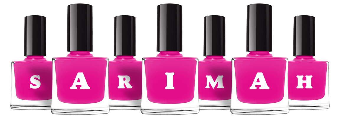 Sarimah nails logo