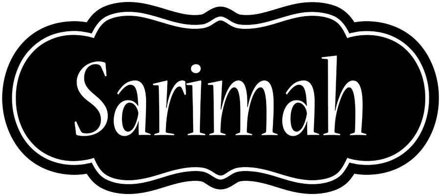 Sarimah welcome logo