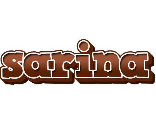 Sarina brownie logo