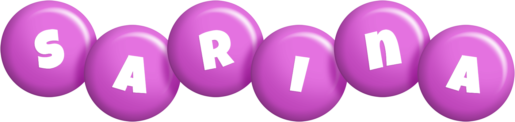 Sarina candy-purple logo