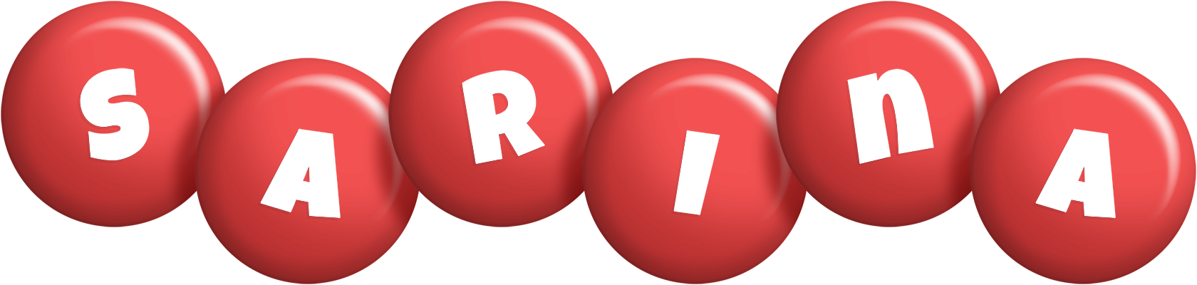Sarina candy-red logo