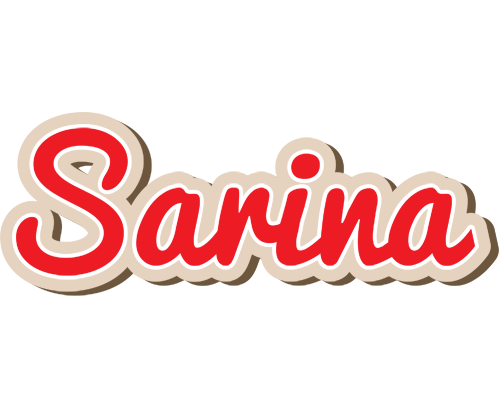 Sarina chocolate logo