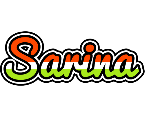 Sarina exotic logo