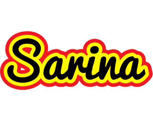 Sarina flaming logo