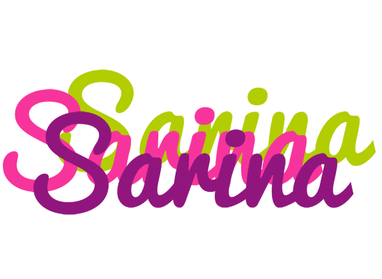 Sarina flowers logo