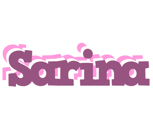 Sarina relaxing logo