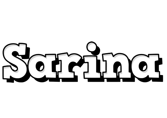 Sarina snowing logo