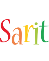 Sarit birthday logo