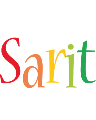 Sarit birthday logo