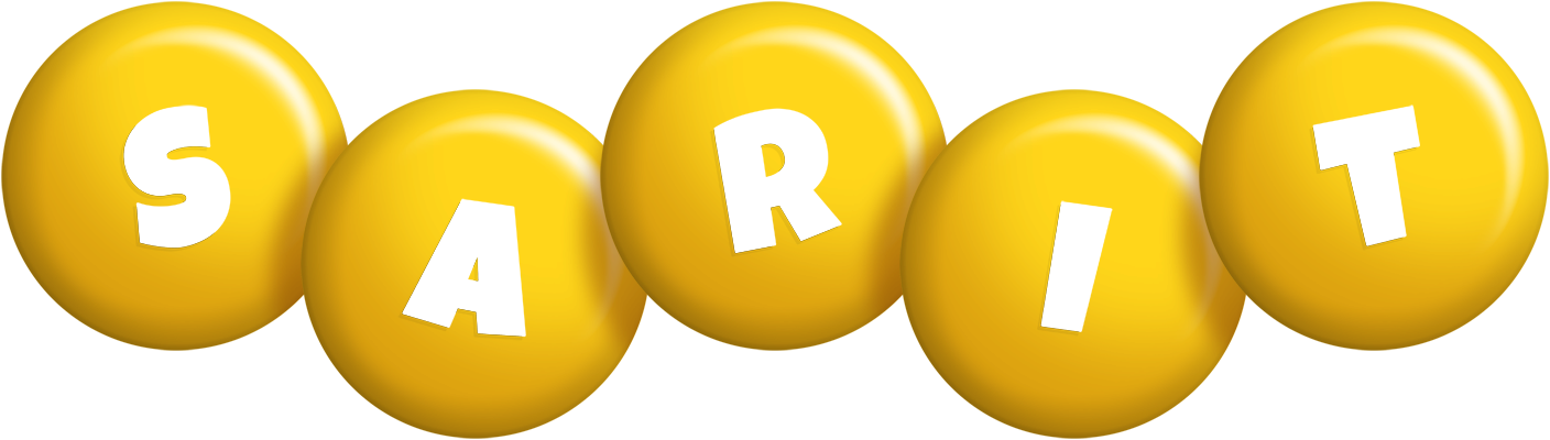 Sarit candy-yellow logo