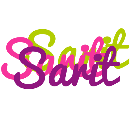Sarit flowers logo