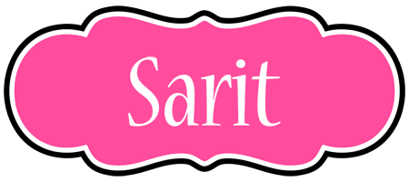 Sarit invitation logo