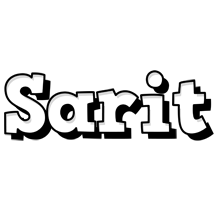 Sarit snowing logo