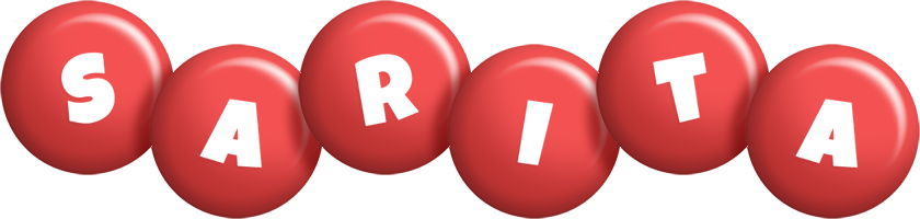 Sarita candy-red logo